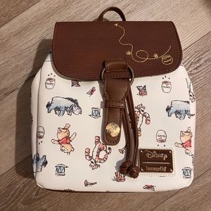 Loungefly NWT Winnie the Pooh sketch backpack